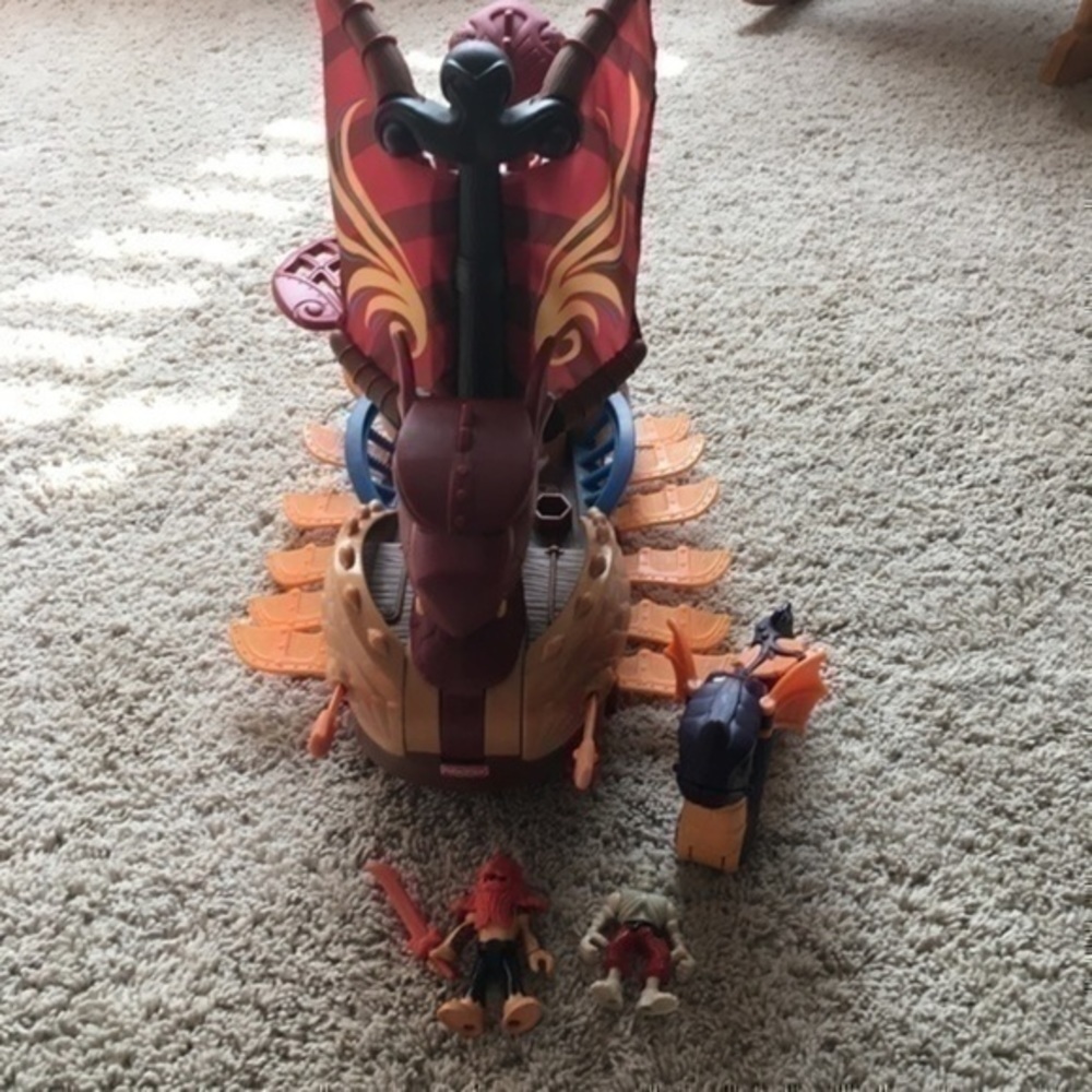Fisher Price Imaginext serpent ship - Picture 4 of 12